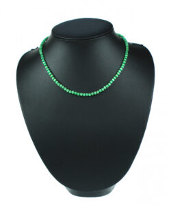 Kjede små grønn cat`s eye