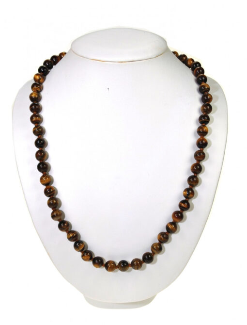 Medium tigerøye kjede 10mm