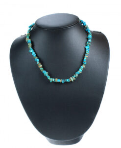 Kort chipskjede turkis