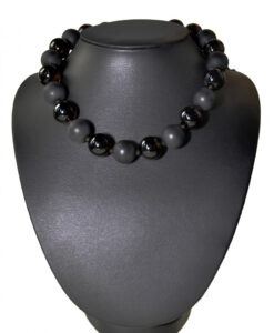 Kjede røykkvarts 18mm