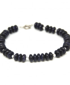 Blå gold stone knotter