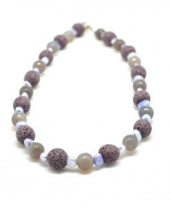 Rosa kjede med lavakuler