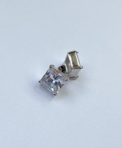 Zirkon firkantet 10x10mm