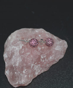 Zirkon kuler rosa 8mm