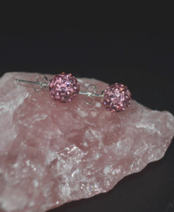 Zirkon kuler rosa 10mm