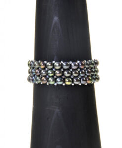 Armbånd 3 rader lilla