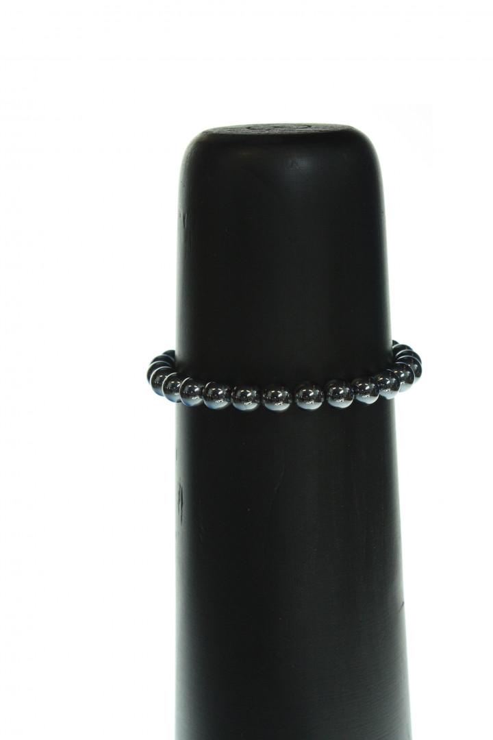 Hematitt armbånd 8mm
