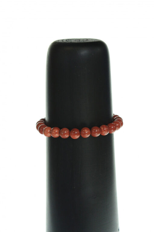Rød jaspis armbånd 8mm