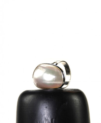 Skjell ring hvit