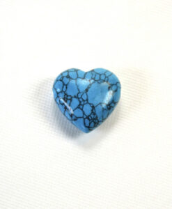 Turkis hjerte til snor