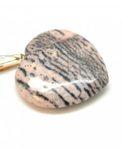 Hjerteanheng i rhodonitt