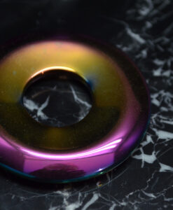 Regnbue donut 5cm