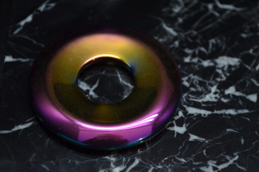 Regnbue donut 5cm