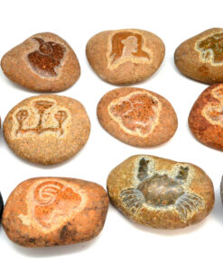 Stjernetegn skytten i elvestein