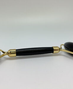 Ansiktsrulle i obsidian