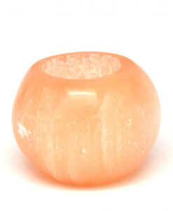 Te-lys ball oransje selenitt