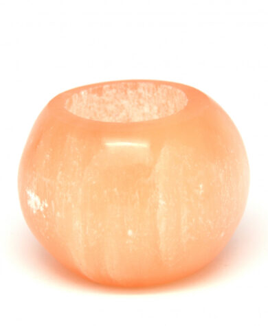 Te-lys ball oransje selenitt
