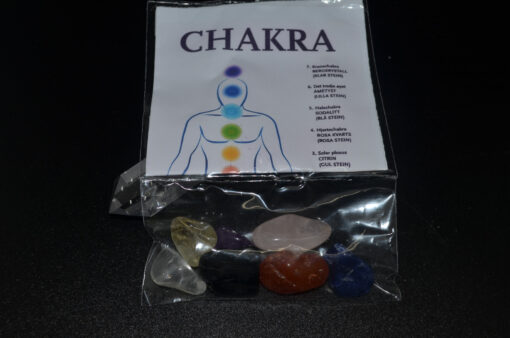 Chakra med 7 stein og beskrivelse
