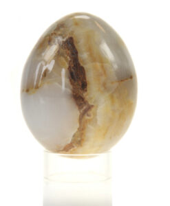 Polert egg i onyx