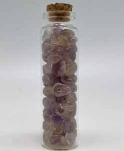 Høy flaske med ametyst