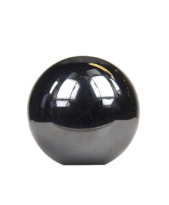 Polert kule 25mm hematitt