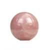 Polert kule i rosa kvarts 40mm