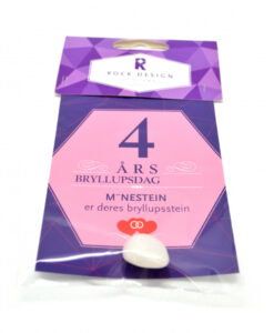 Bryllupsstein 4 år månestein