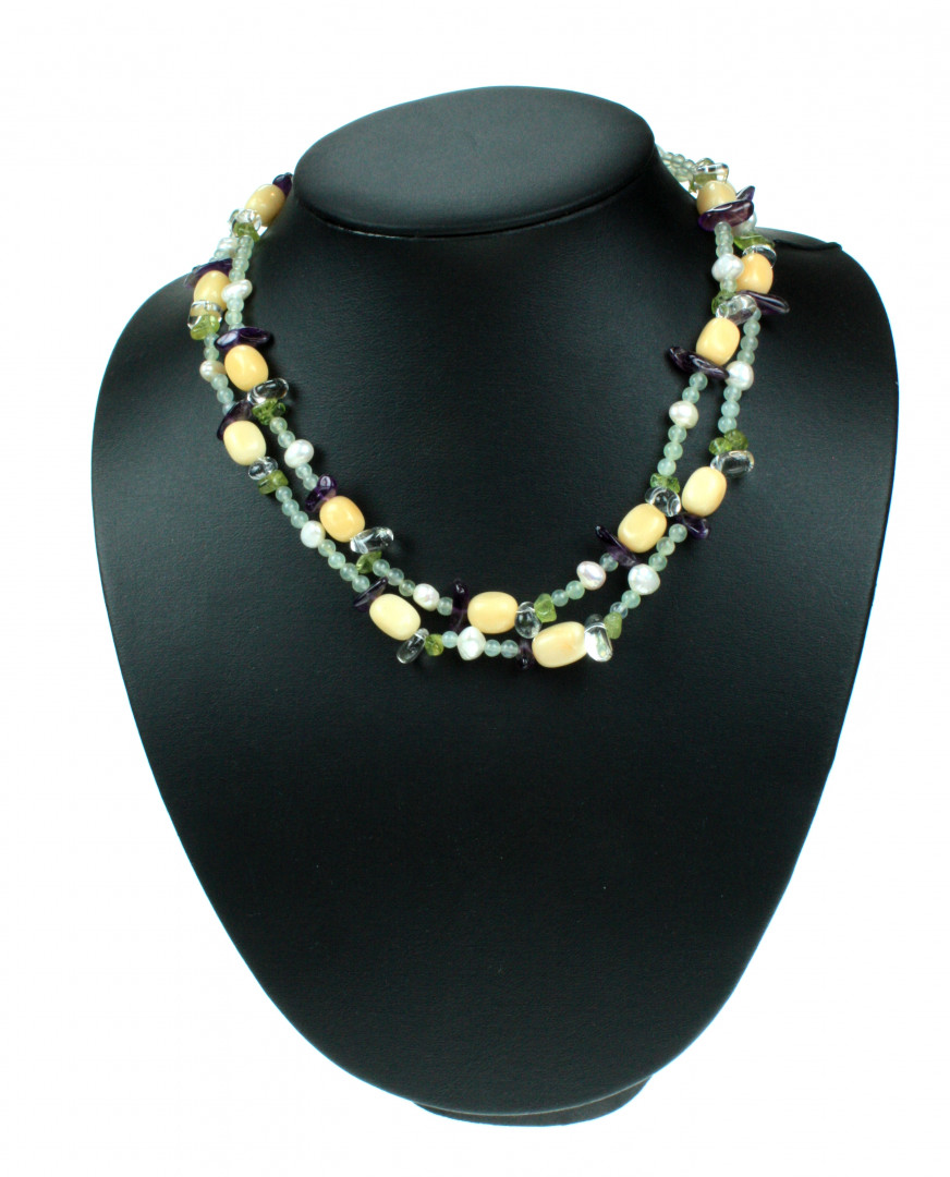 Kjede 2 rader i aragonitt