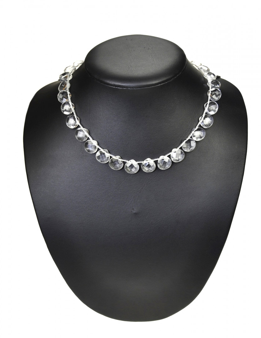 Kjede facettkrystaller 12mm