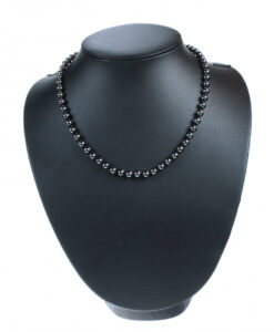 Kort hematittkjede 6mm  6mm.