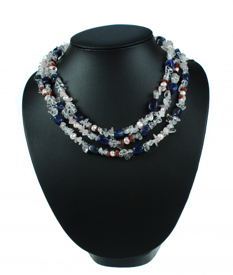 Langt sodalitt perler