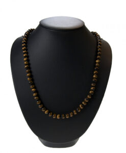 Langt kjede tigerøye 8mm