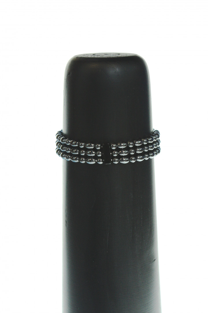 Hematitt 3 rader 4mm ris