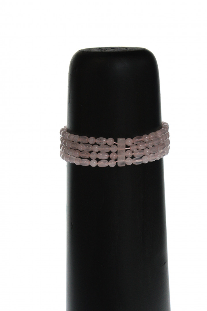 Rosa kvarts 4 rader ris