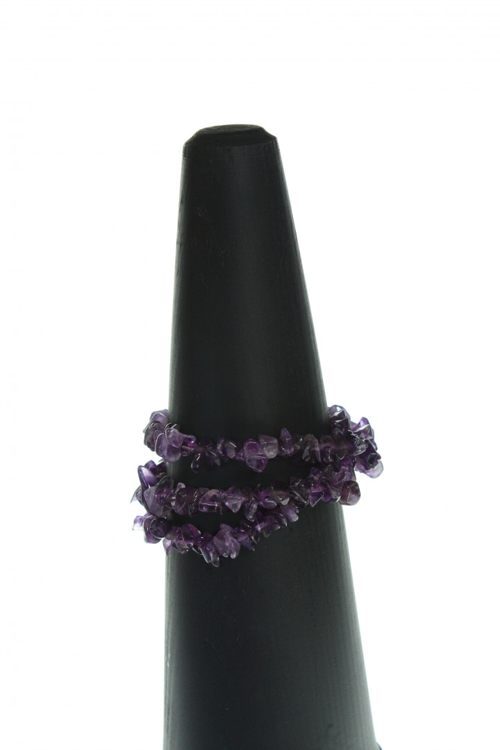 Ametyst 3 rader chips