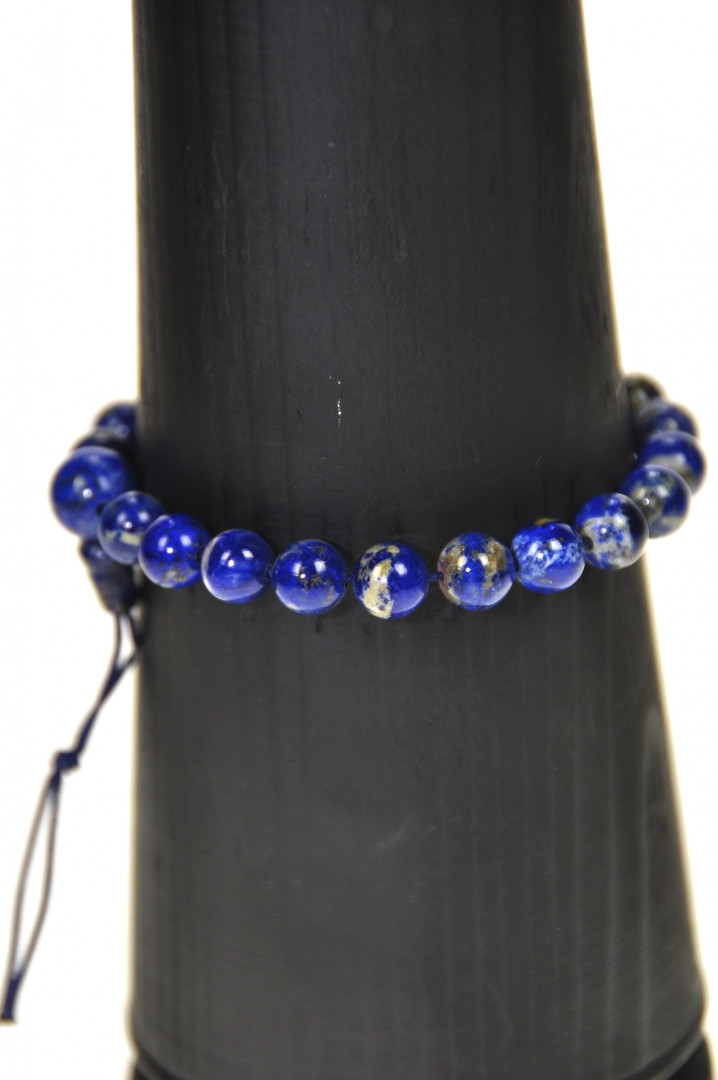 Lapis armbånd 8mm power