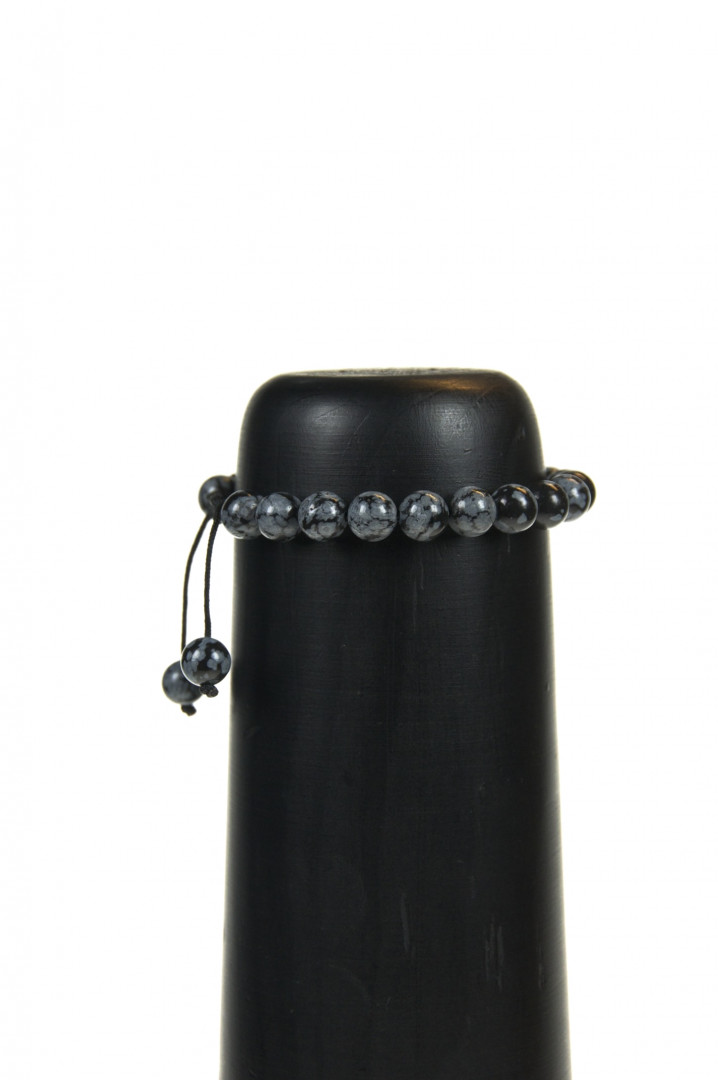 Armbånd i matt Snowflake