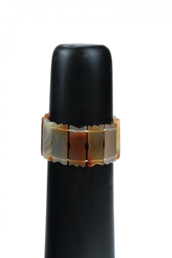 Armbånd karneol kattører