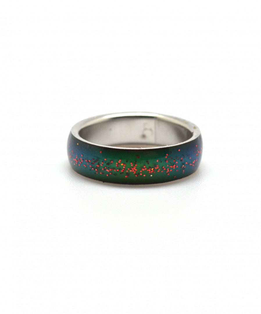 Moodring med glitter - Bilde 2