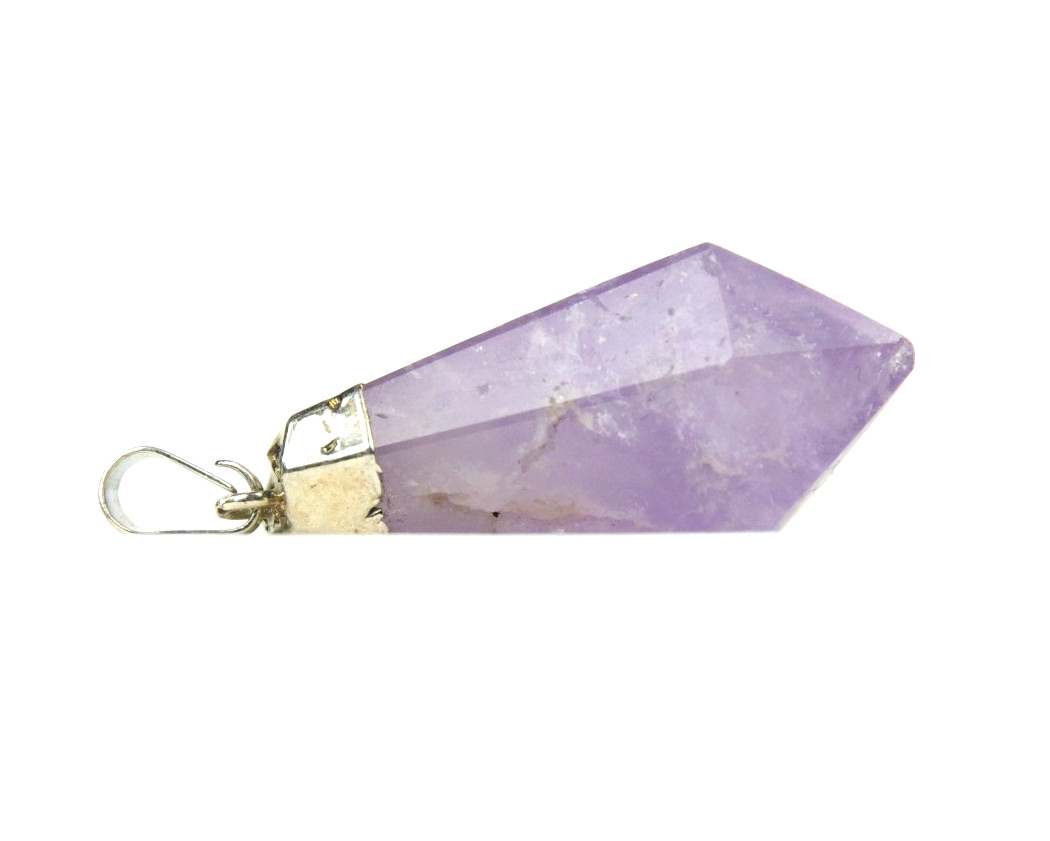 Ametyst anheng stor m/oppheng