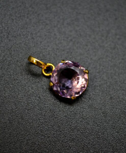Facett anheng i ametyst