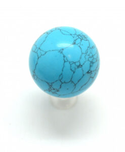 Polert kule 25mm turkis