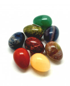 Egg lite i assortert stein