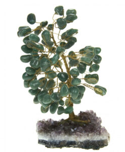 Tre grønn kvarts stort