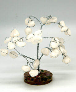 Kraftig tre hvite kvarts