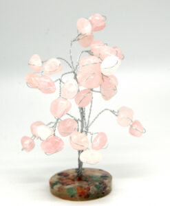 Kraftig tre rosa kvarts