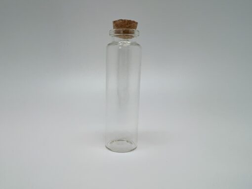 Flaske i glass med kork 75