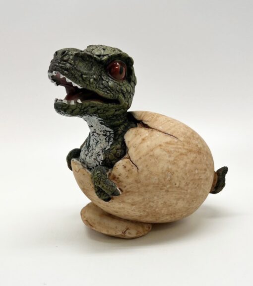 Egg med t-rex l