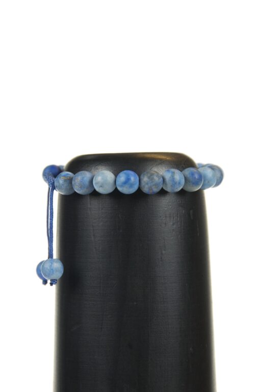 Lapis armbånd frosted