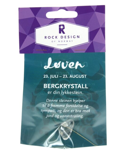 Løven - bergkrystall